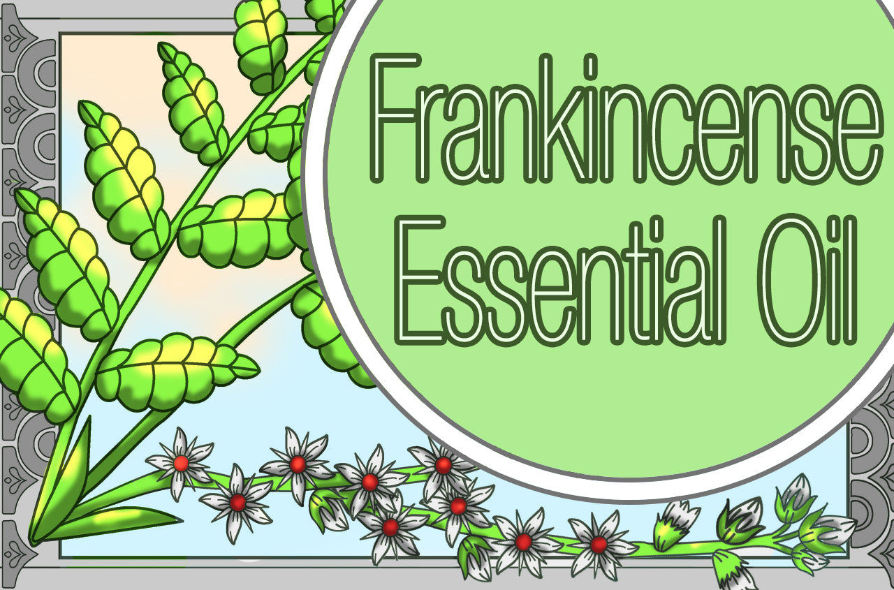 Frankincense Essential Oil Coloring Pages